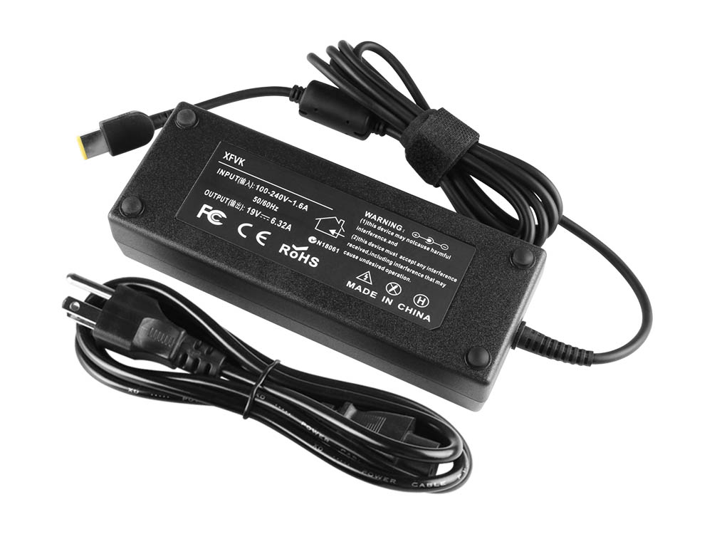 120W XFVK Laptop Replacement Charger for ADP-120ZB BBHT Fru 36200440 With Power Cord