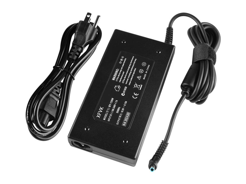 120W XFVK Laptop Replacement Charger for HSTNN-CA25 699935-001 With Power Cord