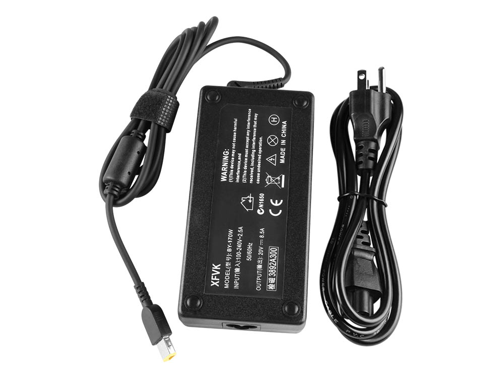 170W XFVK Laptop Replacement Charger for ADL170NDC2A ADL170NLC3A With Power Cord