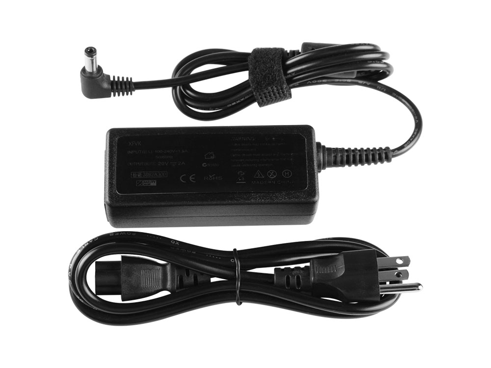 40W XFVK Laptop Replacement Charger for ADP-40MH BD With Power Cord